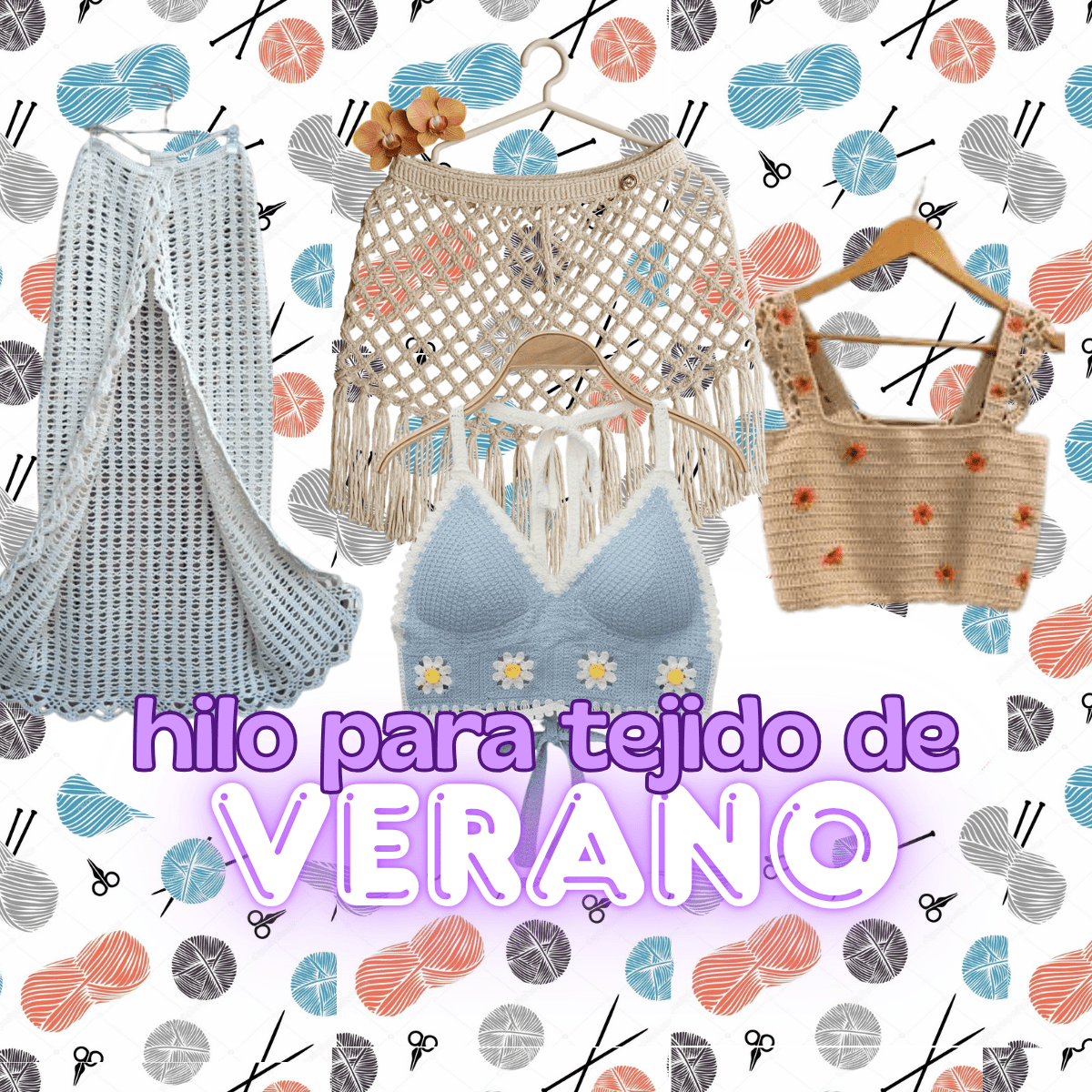 hilo para tejido de verano