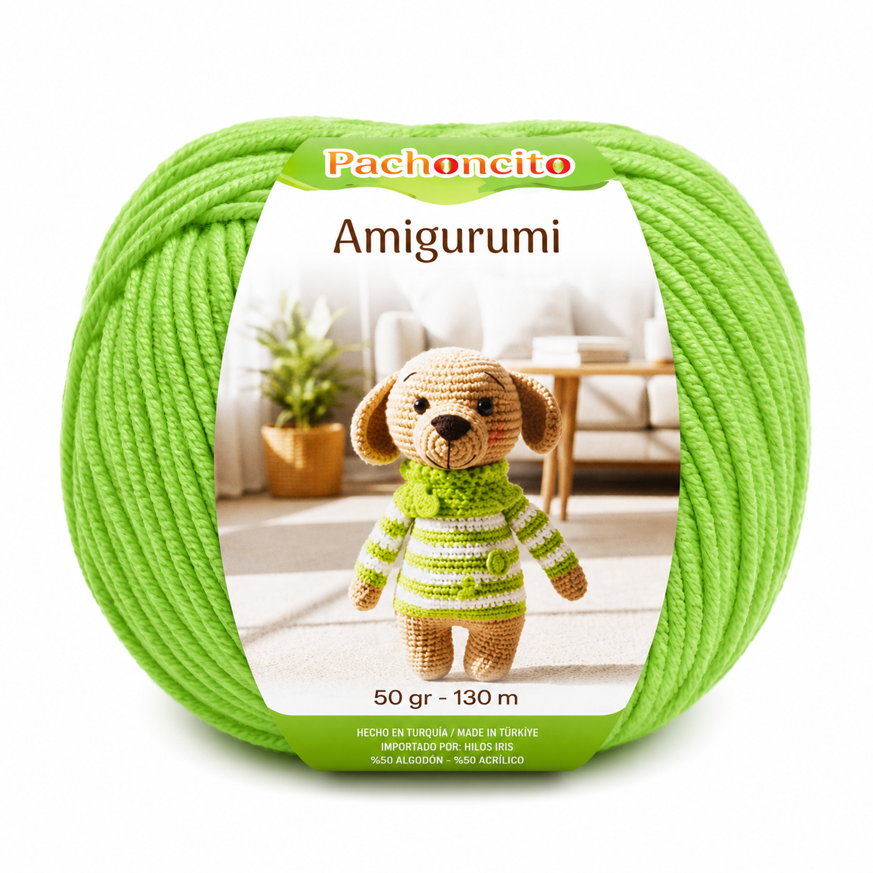 amigurumi pachoncito 50gr