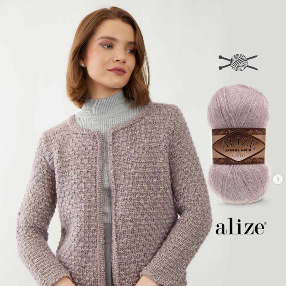 Angora Gold Simli (Liso)