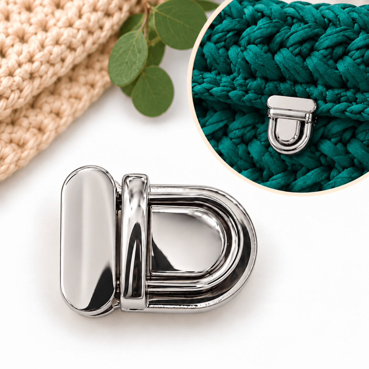 broche para bolsa