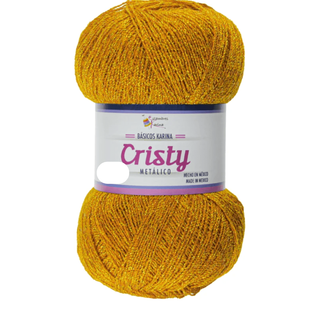 cristy metálico 40gr (cristal con una hebra metálica)