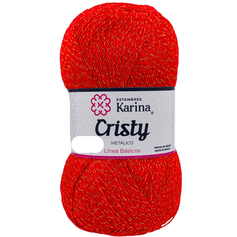 cristy metálico 40gr (cristal con una hebra metálica)