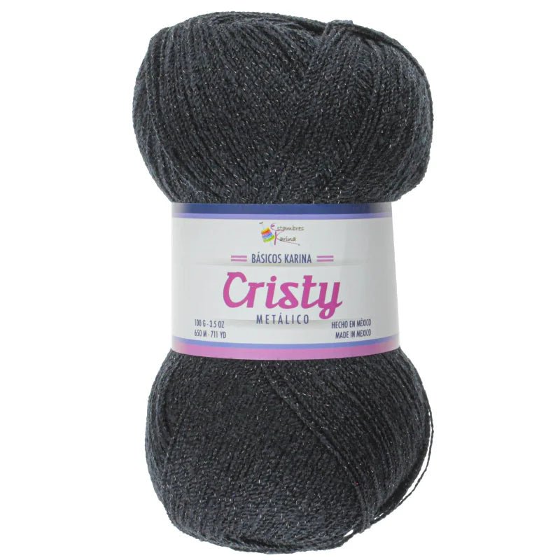 cristy metálico 40gr (cristal con una hebra metálica)