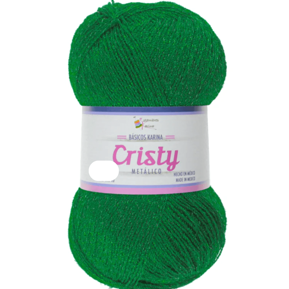 cristy metálico 40gr (cristal con una hebra metálica)