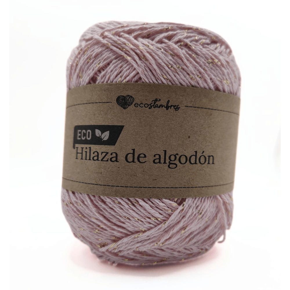 Hilaza brillante de algodón ecológico