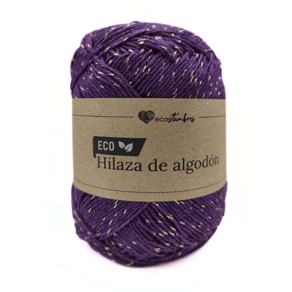 Hilaza brillante de algodón ecológico