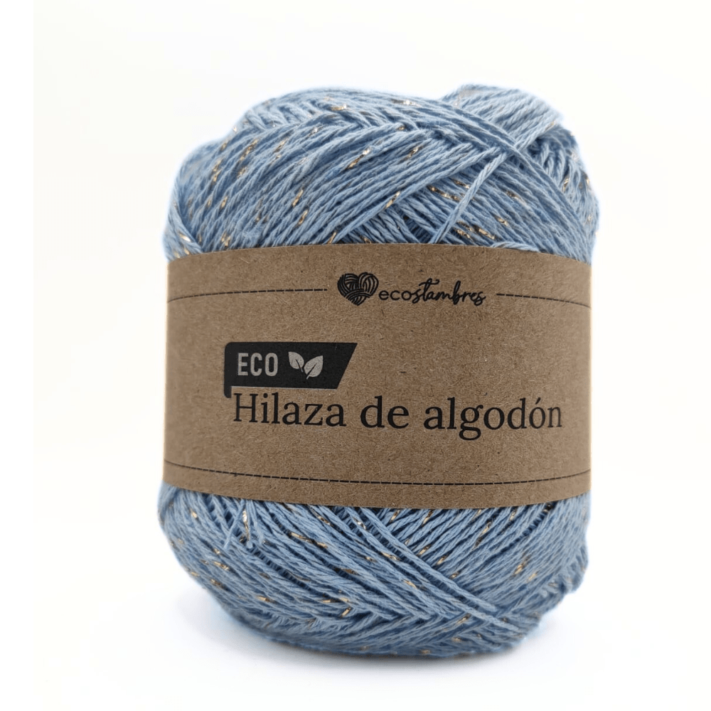 Hilaza brillante de algodón ecológico