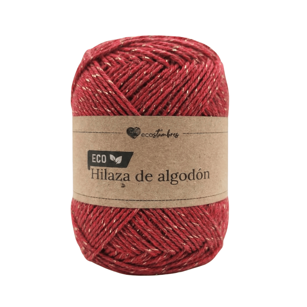 Hilaza brillante de algodón ecológico