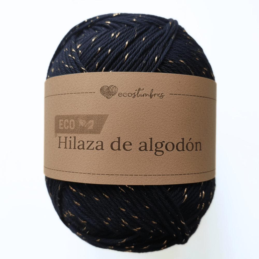 Hilaza brillante de algodón ecológico