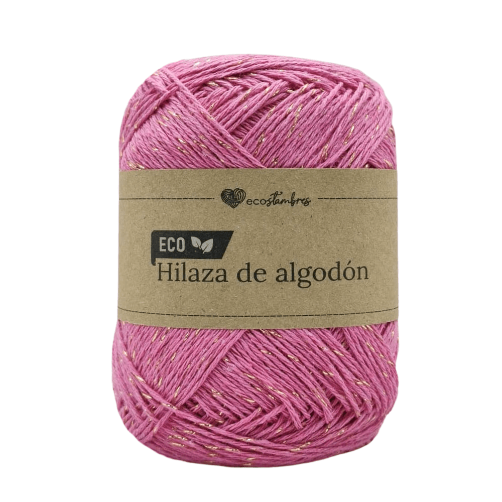 Hilaza brillante de algodón ecológico