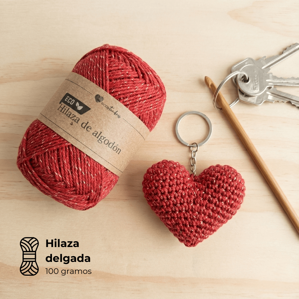 Hilaza brillante de algodón ecológico