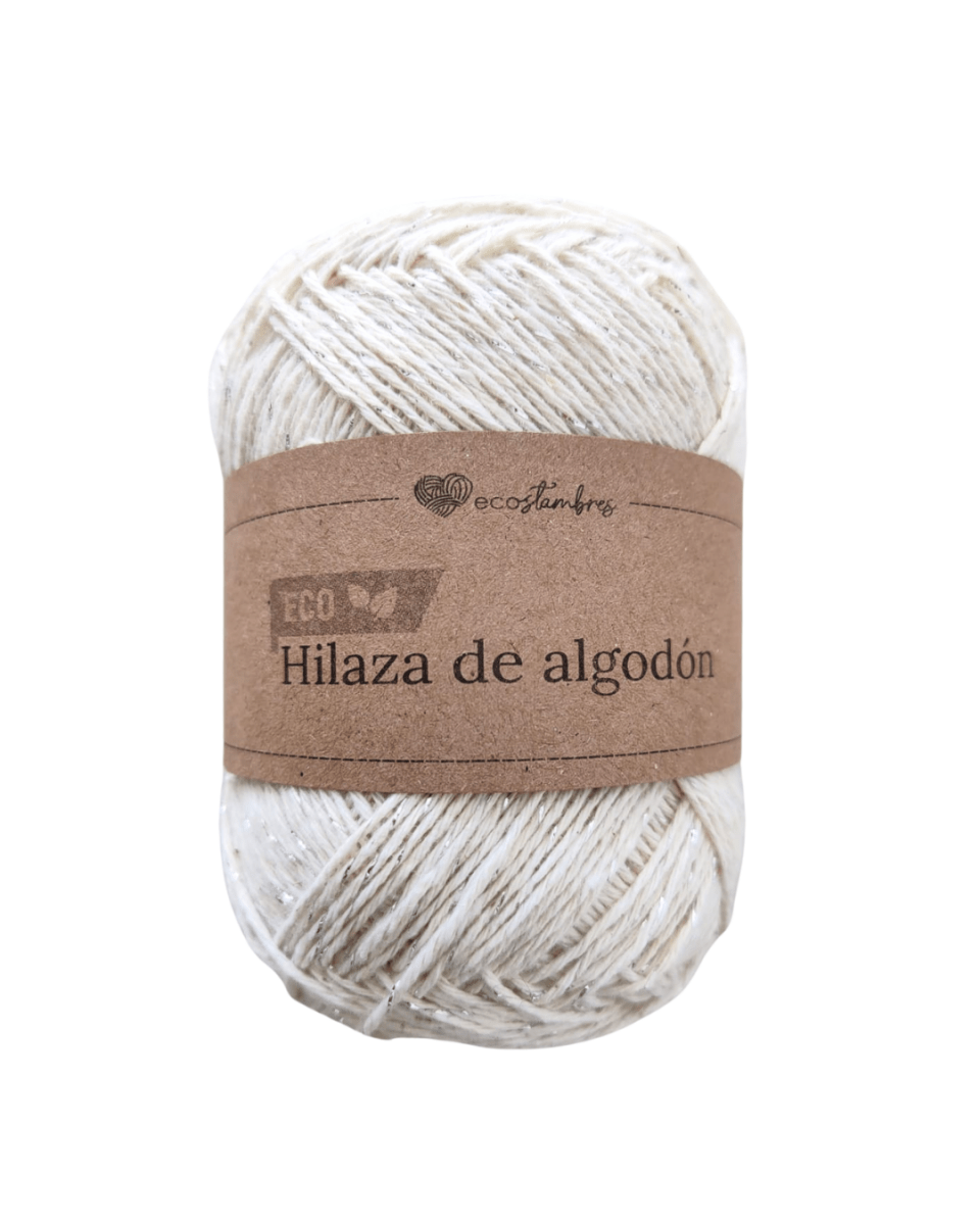 Hilaza brillante de algodón ecológico