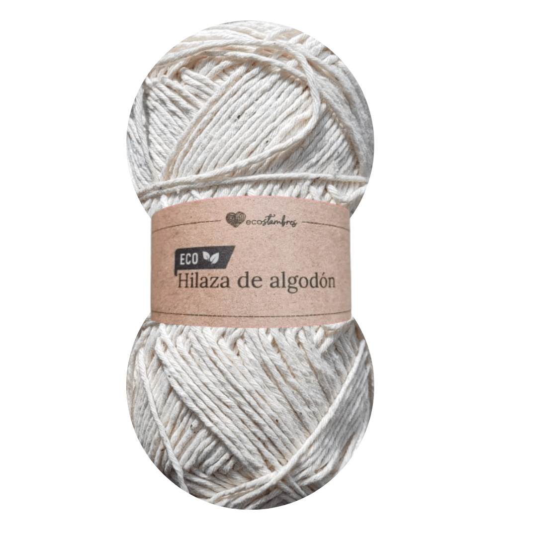 hilaza de algodon ecológica calibre 2mm (tipo abuelita)
