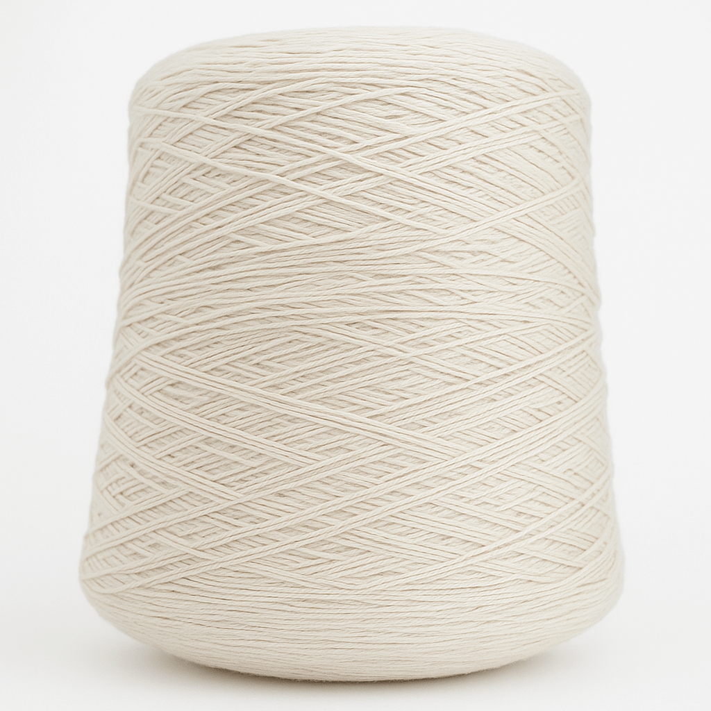 hilaza de algodón ecológica kg 1 mm