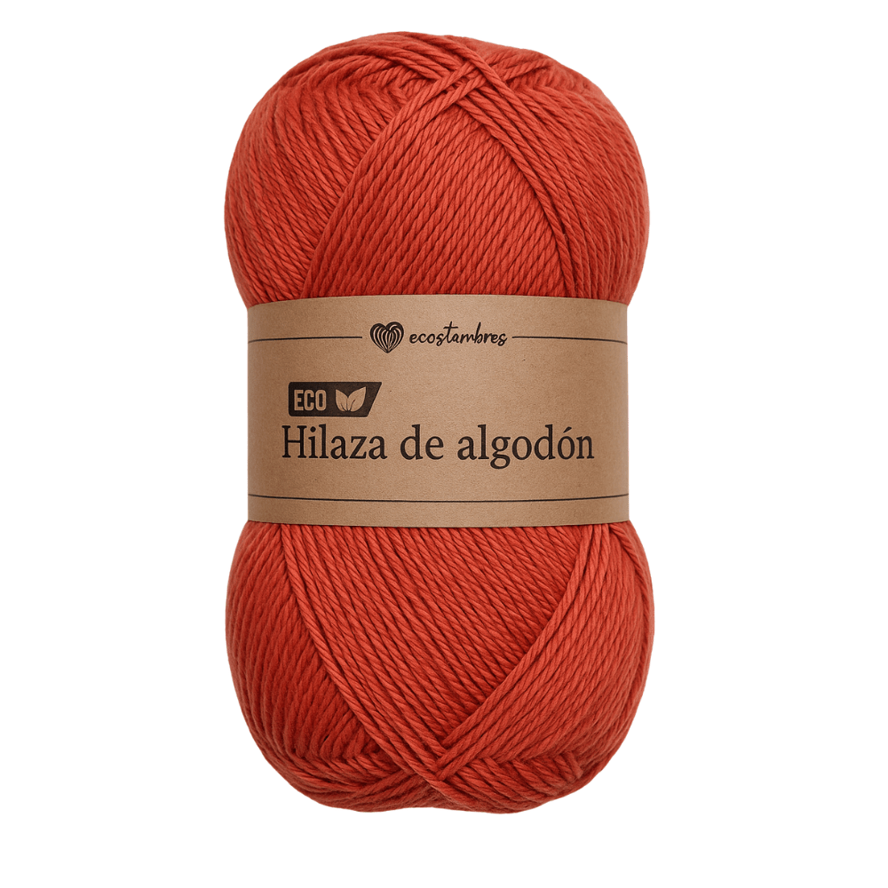 Hilaza de algodón ecológico 1mm