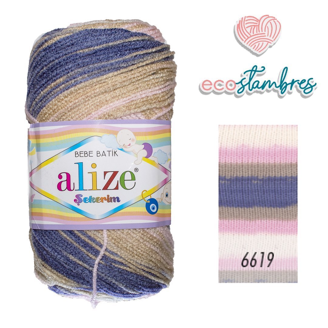 Sekerim Bebe Batik (Matizado)