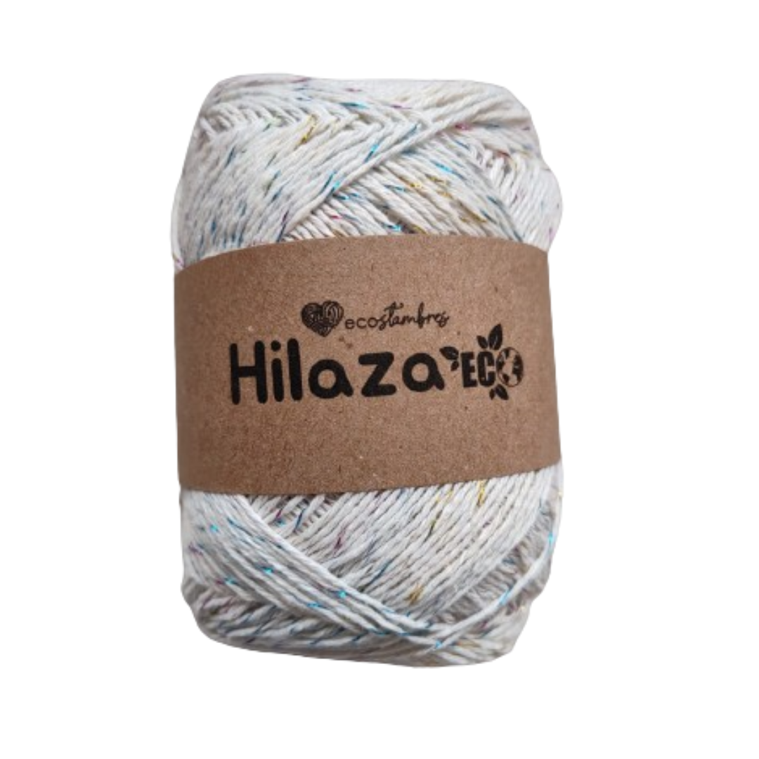 Hilaza brillante de algodón ecológico