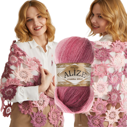 Angora Batik simli