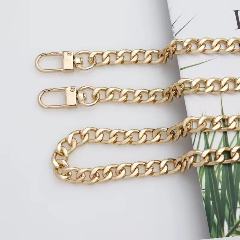cadena elegante para bolsas tejidas