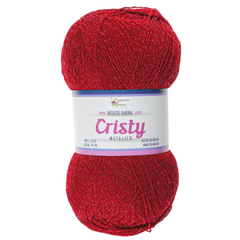cristy metálico 40gr (cristal con una hebra metálica)
