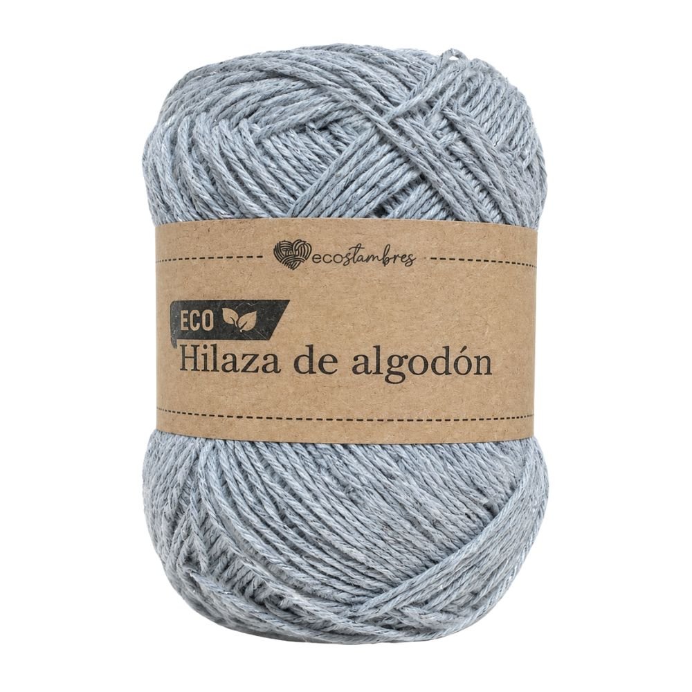 Hilaza brillante de algodón ecológico 1 mm