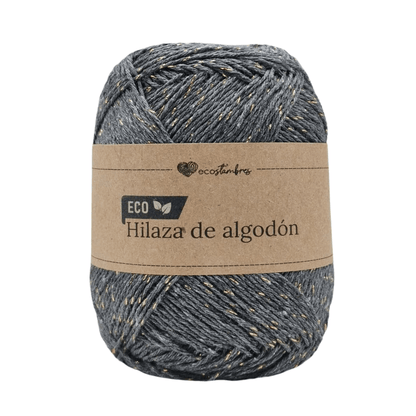 Hilaza brillante de algodón ecológico