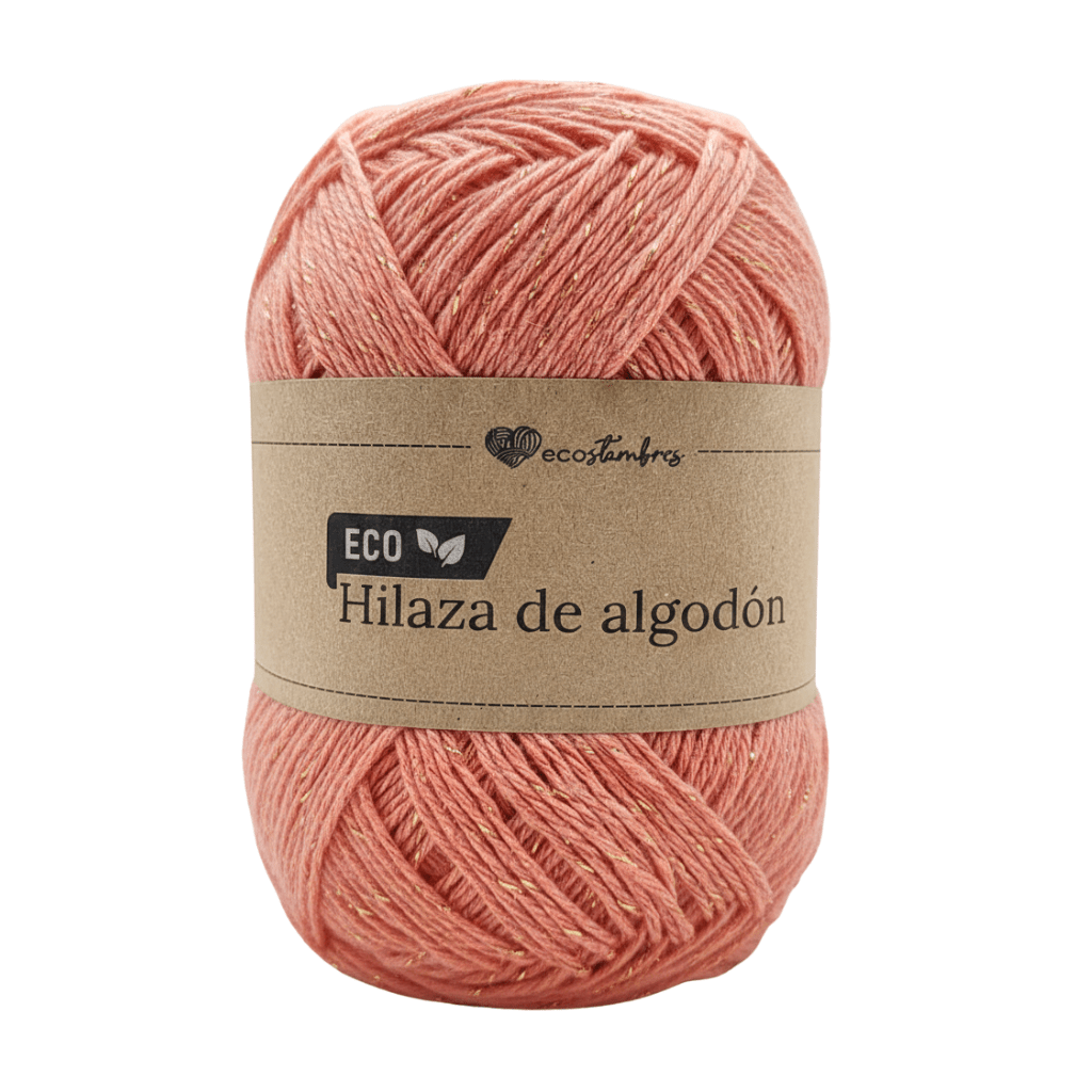 Hilaza brillante de algodón ecológico