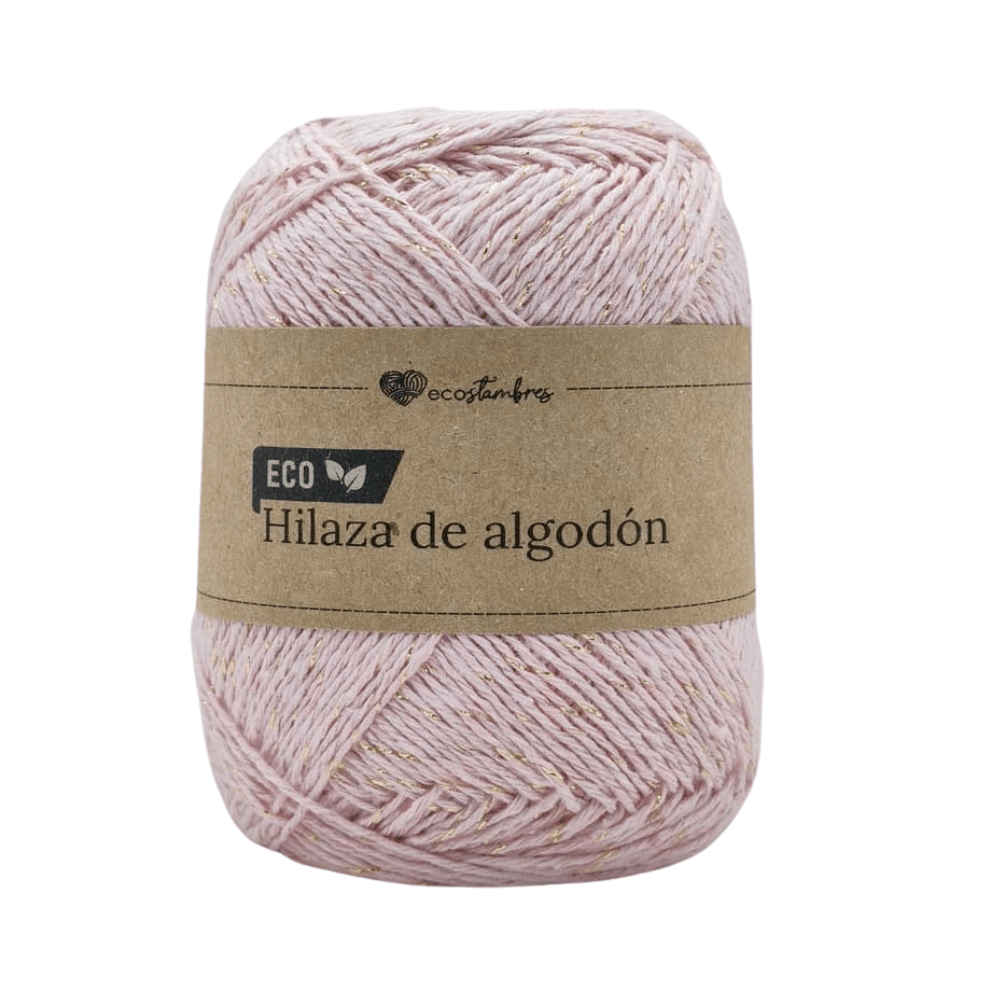 Hilaza brillante de algodón ecológico