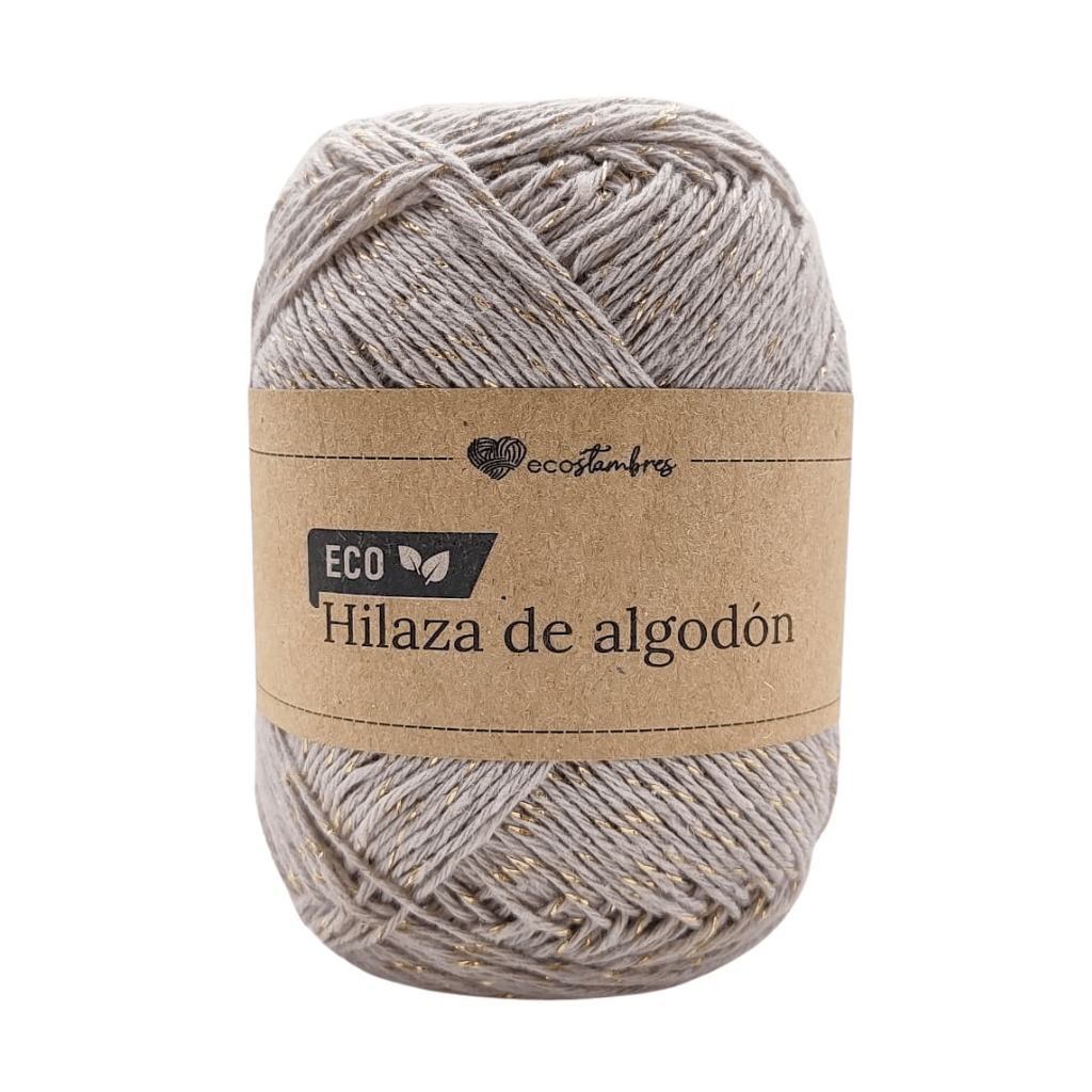Hilaza brillante de algodón ecológico