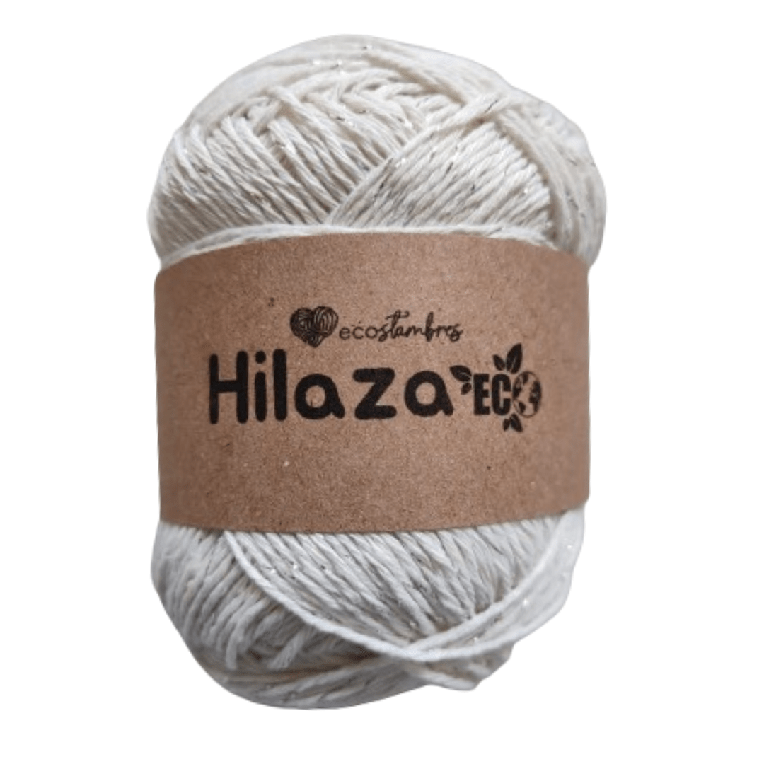 Hilaza brillante de algodón ecológico
