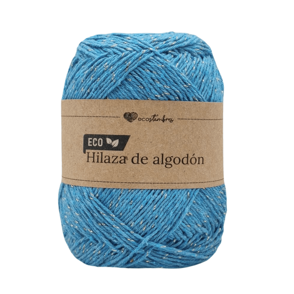 Hilaza brillante de algodón ecológico