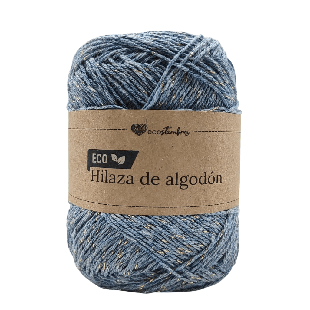 Hilaza brillante de algodón ecológico