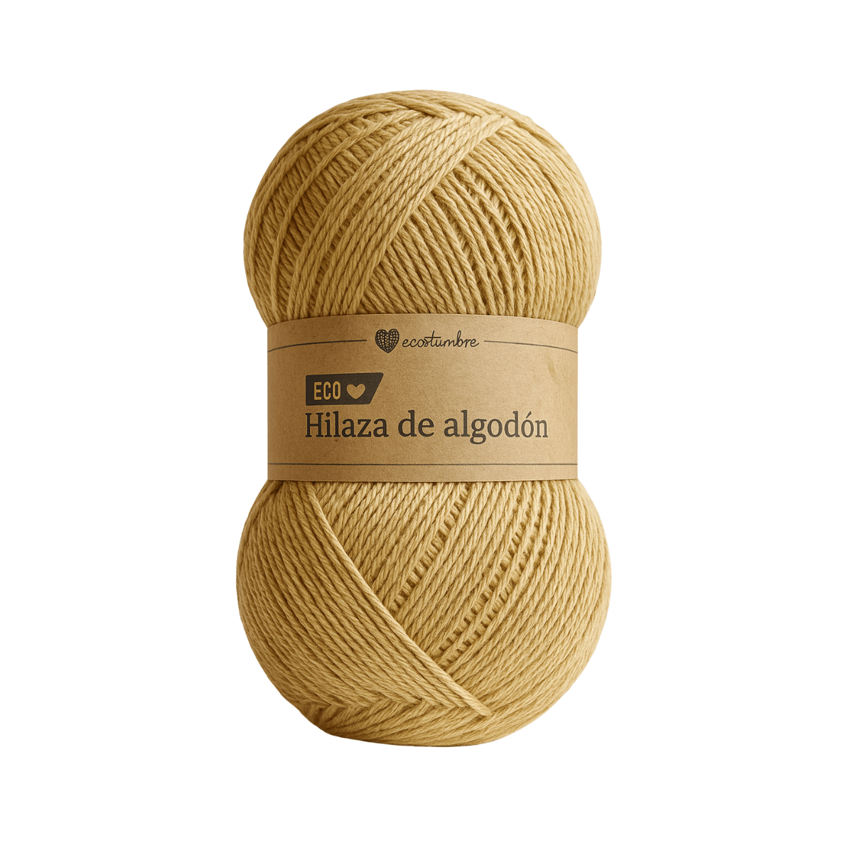 Hilaza de algodón ecológico 1mm